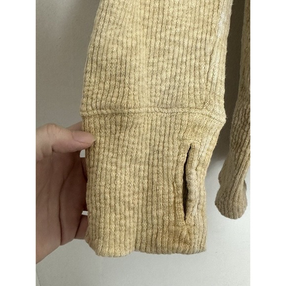 We The Free Top Oversized Tie-Dye Women's Ribbed Dolman Long Sleeve Sz M - Picture 3 of 7